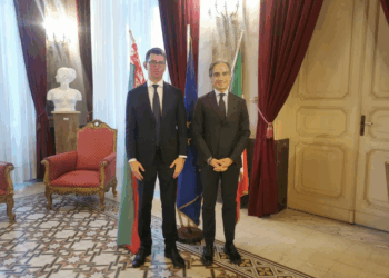 Reggio Calabria, il Sindaco Falcomatà riceve a Palazzo Alvaro l’Incaricato d’Affari dell’Ambasciata bielorussa