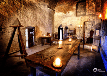 L’incaricato d’Affari USA Shawn Crowley visita a sorpresa Narni Sotterranea