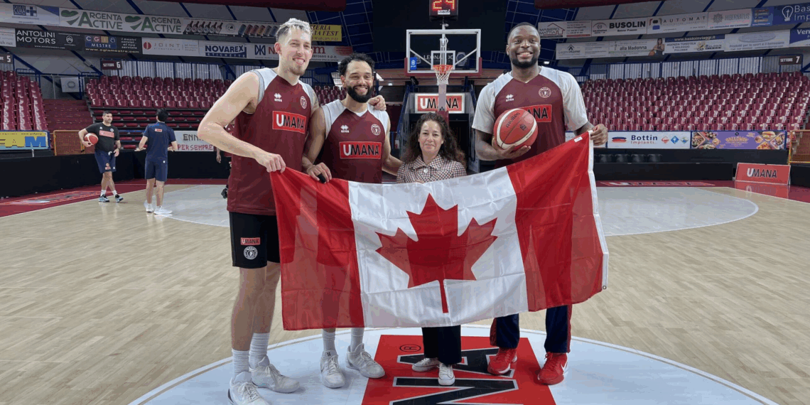 L’Ambasciatrice del Canada Elissa Golberg ospite della Reyer al Taliercio