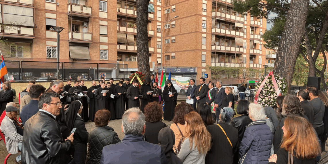 La città di Roma ricorda il genocidio degli armeni 110 anni dopo