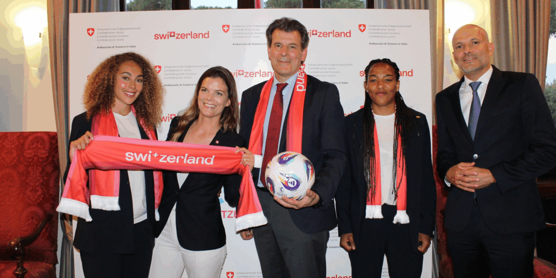 “Calcio d’inizio per un sogno: verso EURO 2025”, evento all’Ambasciata svizzera