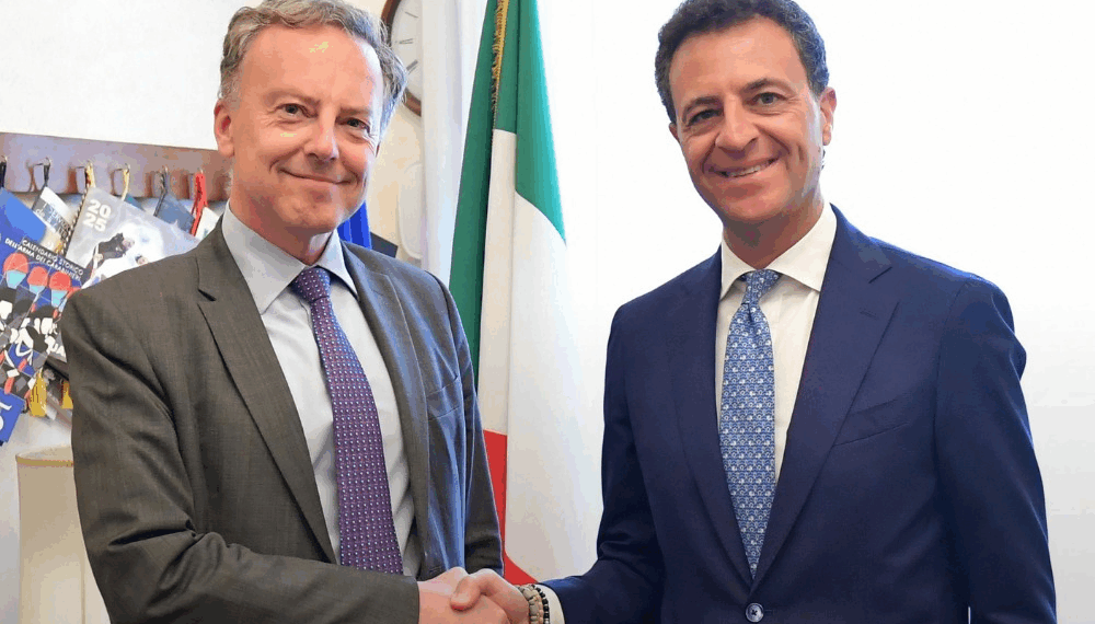 Il Presidente della Commissione Difesa della Camera Antonino Minardo incontra l’Ambasciatore francese Briens