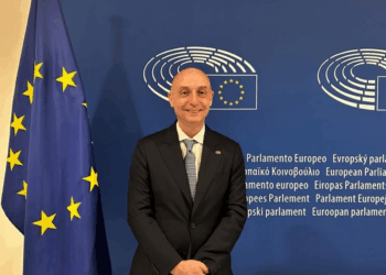 Il console della Lituania Palmigiano in visita ufficiale al Parlamento Europeo