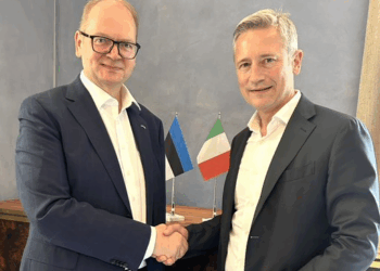 Estonia, l’Ambasciatore Lauri Bambus incontra il CEO di ITA Airways Joerg Eberhart