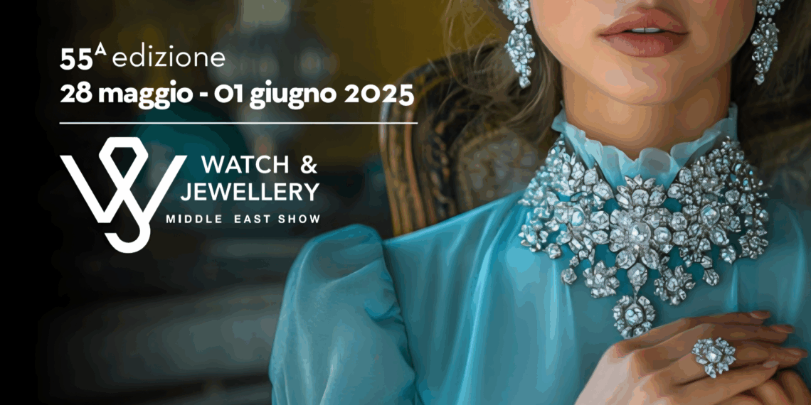 CNA con ICE Agenzia alla 55esima edizione del “Watch & Jewellery Middle East Show” Sharjah (28 maggio-1 giugno)