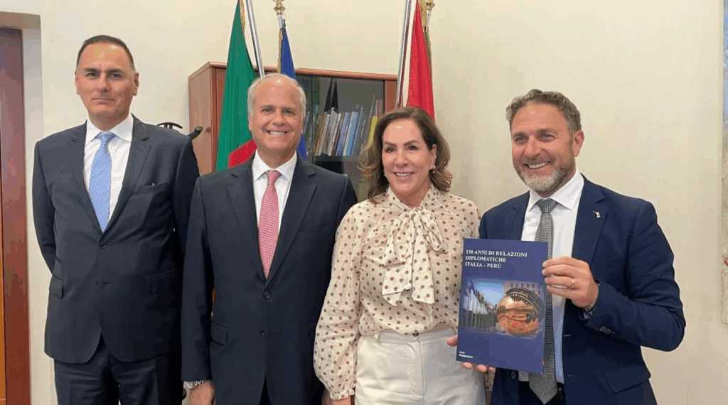 Il Vicepresidente della Liguria Piana incontra l’Ambasciatore del Perù