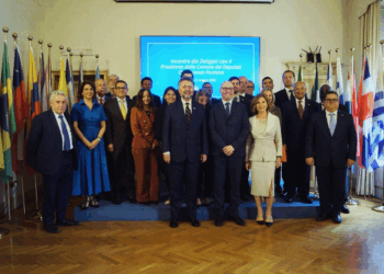 IILA, il Presidente della Camera Lorenzo Fontana incontra i Delegati dei Paesi Membri