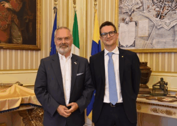 Parma, l’Ambasciatore svedese Björklund incontra il Sindaco Guerra