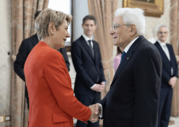 Il Presidente Mattarella ha incontrato la Presidente della Confederazione Svizzera, Karin Keller-Sutter