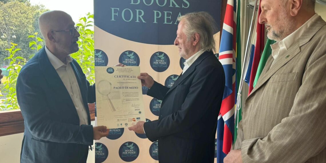 Premio BOOKS for PEACE “JAVIER VALDEZ” al giornalismo d’inchiesta a Paolo Di Mizio