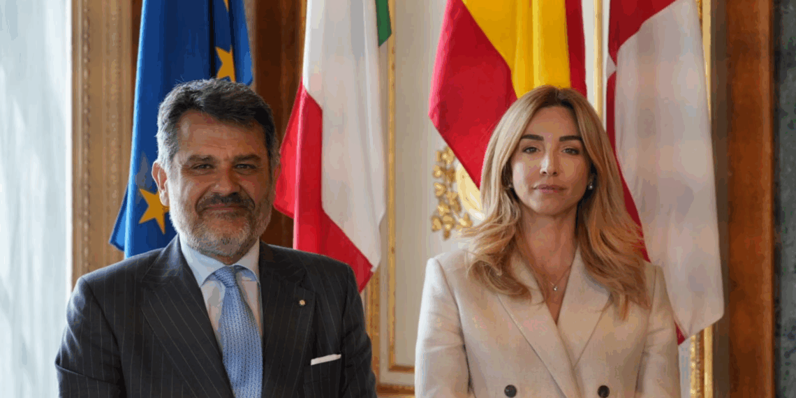 Genova, l’Ambasciatore di Spagna in visita dalla Sindaca Salis