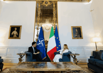 Il Presidente Meloni incontra il Segretario Generale della NATO Mark Rutte