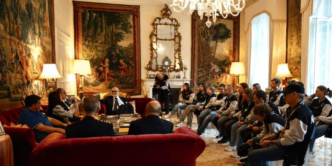 Back Home: prima tappa a Londra. I ragazzi di Juppiter incontrano l’Ambasciatore Lambertini