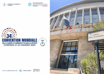 Cosenza accoglie il mondo: al via la 34ª Convention delle Camere di Commercio Italiane all’Estero