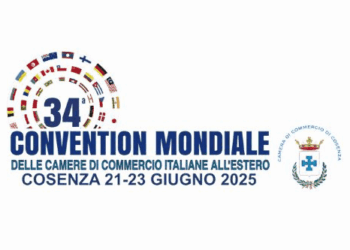 Al via a Cosenza la 34ª Convention Mondiale delle Camere di Commercio Italiane all’Estero