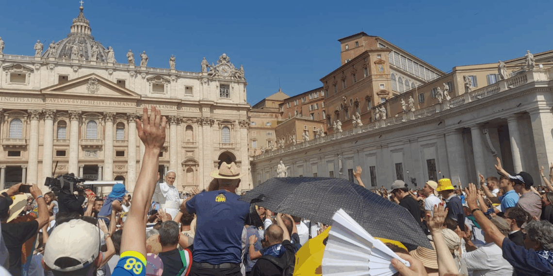 L’Osservatorio Diplomatico Internazionale all’ultima Udienza Generale di Papa Leone XIV