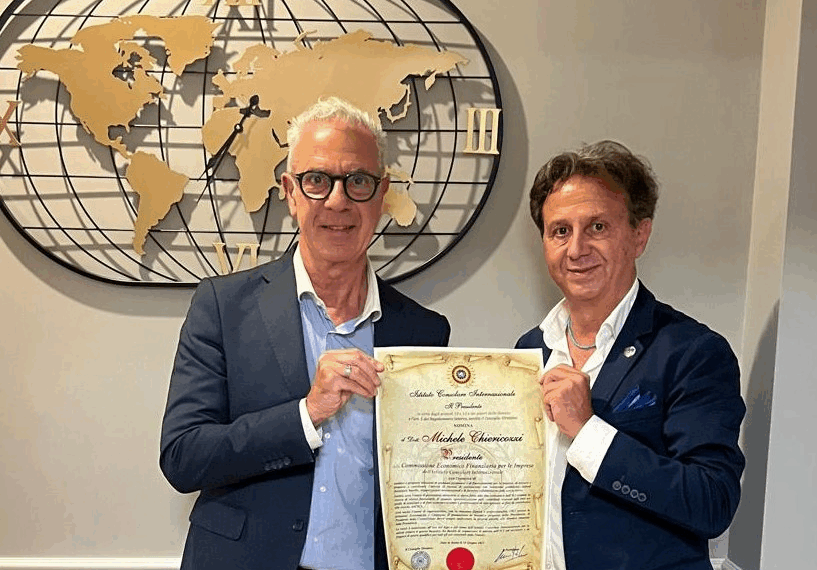 L’Istituto Consolare Internazionale nomina il Presidente della Commissione Economica Finanziaria per le Imprese
