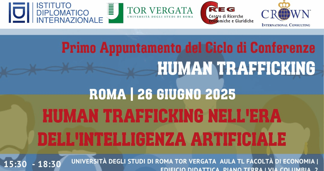 Human Trafficking nell’era dell’Intelligenza Artificiale: domani conferenza a Tor Vergata