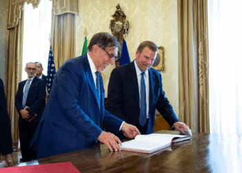 Senato, il Presidente Ignazio La Russa riceve a Palazzo Madama l’Ambasciatore USA Tilman J. Fertitta