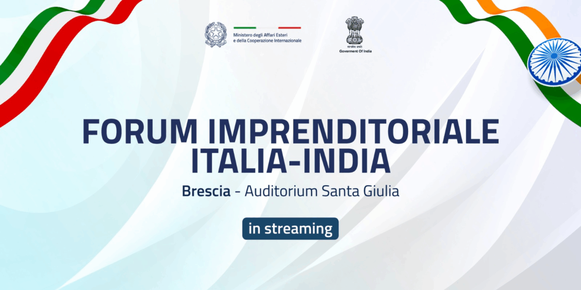 I Ministri Tajani e Goyal a Brescia per Dialogo economico e Forum imprenditoriale Italia-India
