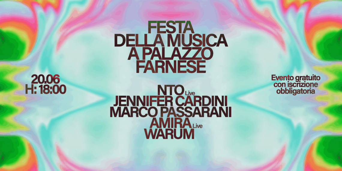 “Festa della Musica”, concerto gratuito a Palazzo Farnese il prossimo 20 giugno