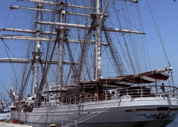 Il Veliero Reale “Shabab Oman II” è arrivato al porto di Civitavecchia