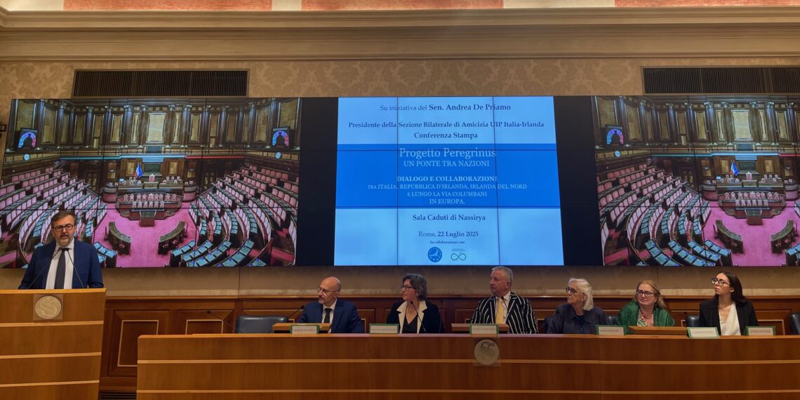 Progetto Peregrinus: italiani e irlandesi a confronto al Senato nel segno di San Colombano