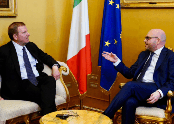 Il Presidente della Camera Fontana incontra l’Ambasciatore USA Tilman J. Fertitta