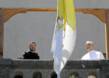 Leone XIV incontra il Presidente ucraino Volodymyr Zelensky a Castel Gandolfo