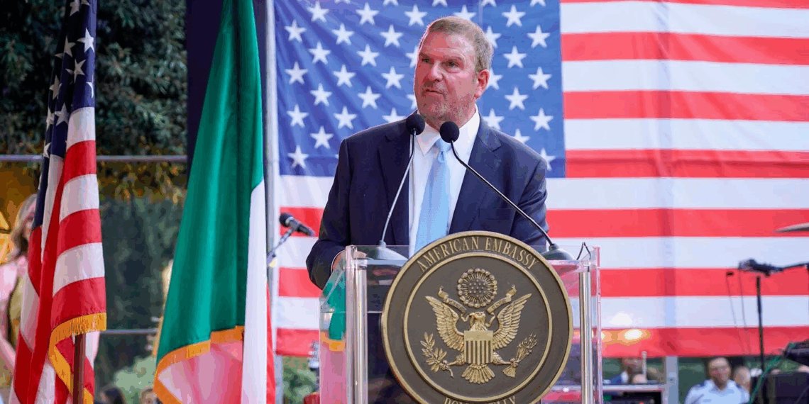 Ambasciatore Usa Fertitta: “Italia Paese fortunato ad avere grande leader come Meloni”