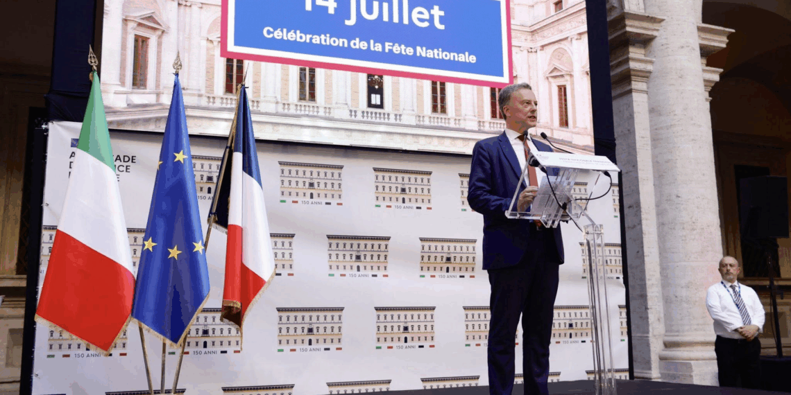 La Francia celebra il 14 luglio a Roma. Ambasciatore Briens: “Con Italia insieme per Europa forte”