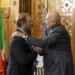 Il Ministro della Giustizia Carlo Nordio regala la sua cravatta all’Ambasciatore degli Stati Uniti Tilman J. Fertitta