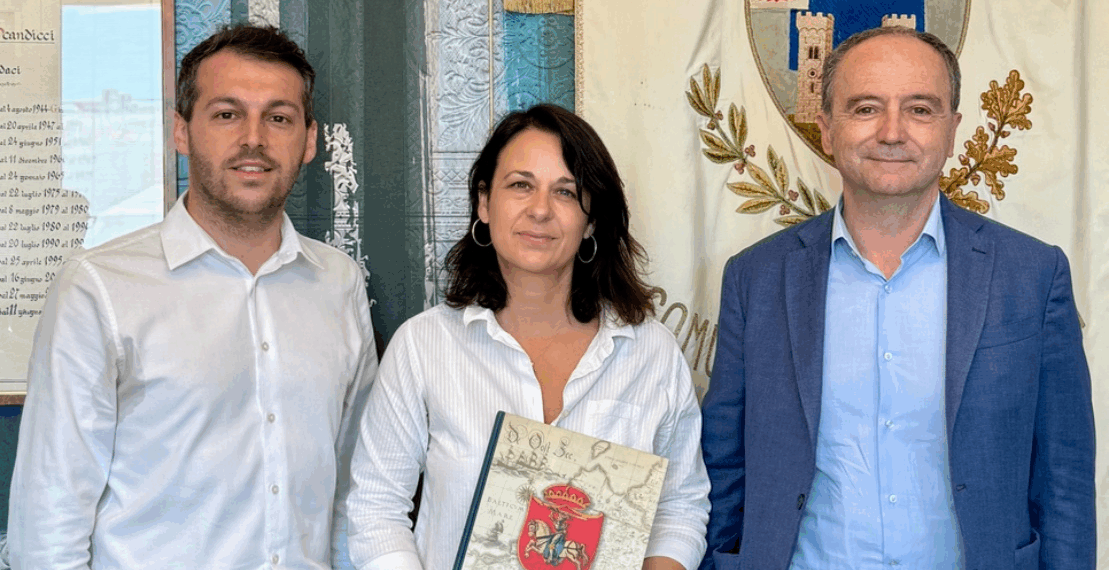 Scandicci, la Sindaca Claudia Sereni incontra il Console Onorario della Lituania Enrico Palasciano