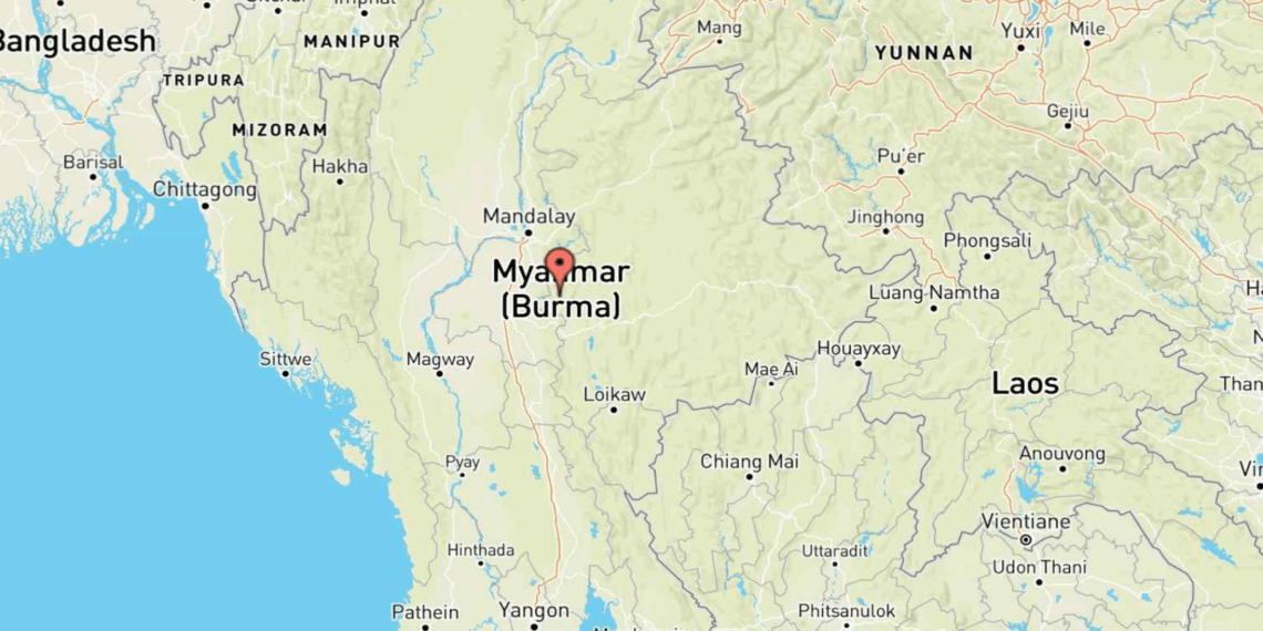 Carico di beni umanitari della Cooperazione italiana in Myanmar