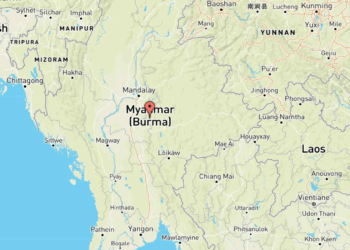 Carico di beni umanitari della Cooperazione italiana in Myanmar