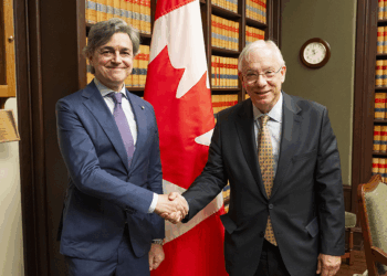 Canada, l’Ambasciatore Cattaneo è stato ricevuto dallo Speaker della Camera dei Comuni Scarpaleggia