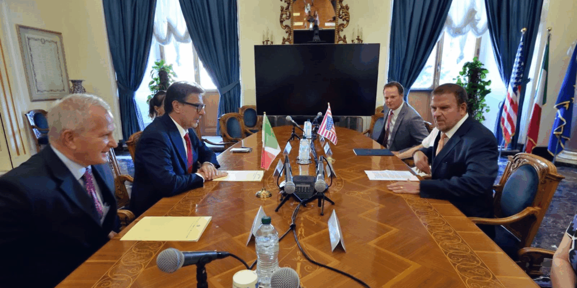 L’Ambasciatore USA Fertitta incontra il Ministro dell’Economia Giorgetti
