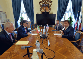 L’Ambasciatore USA Fertitta incontra il Ministro dell’Economia Giorgetti