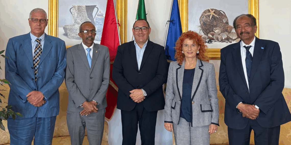 Regione Abruzzo, il Vicepresidente Imprudente riceve l’Ambasciatore della Somalia
