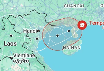 Tempesta tropicale “Wipha”, l’Ambasciata d’Italia ad Hanoi ai connazionali: “Fate attenzione”