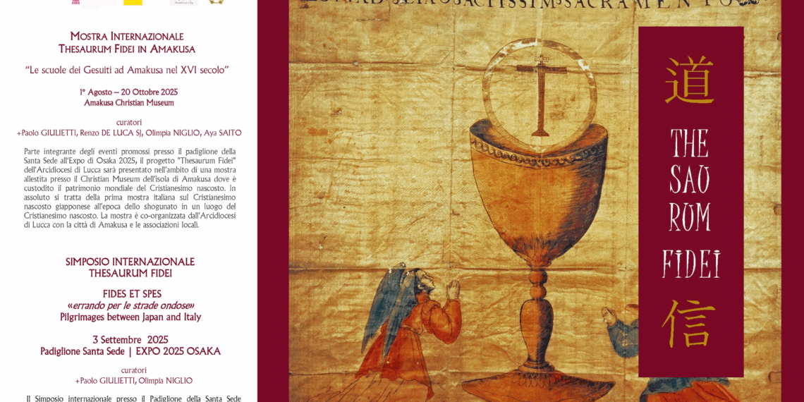 Expo Osaka 2025, Thesaurum Fidei arriva in Giappone