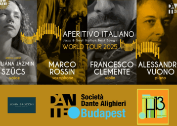 Aperitivo Italiano, il Comitato Dante Alighieri di Budapest organizza due concerti Jazz&Soul