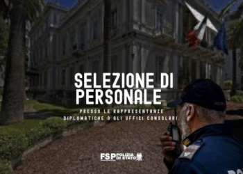 Selezione personale Polizia di Stato da inviare presso Rappresentanze Diplomatiche o Uffici Consolari