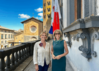 L’Ambasciatrice irlandese Patricia O’Brien in visita a Orvieto