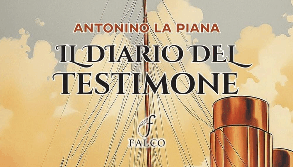 “Il diario del testimone”, il nuovo romanzo giallo del diplomatico Antonino La Piana
