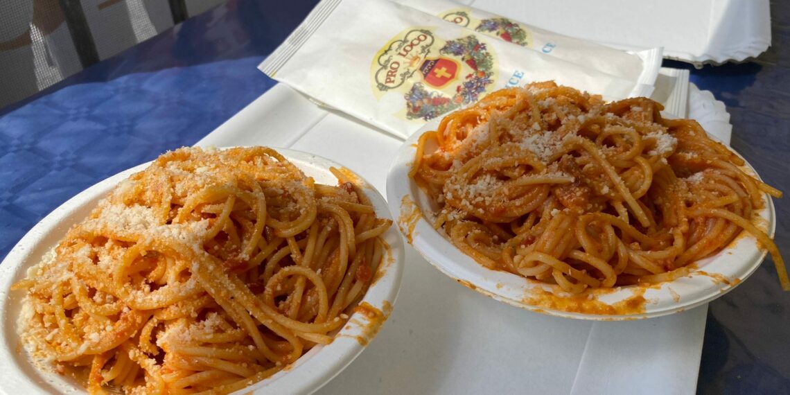 Il 30 e 31 agosto ad Amatrice la Sagra degli Spaghetti all’Amatriciana