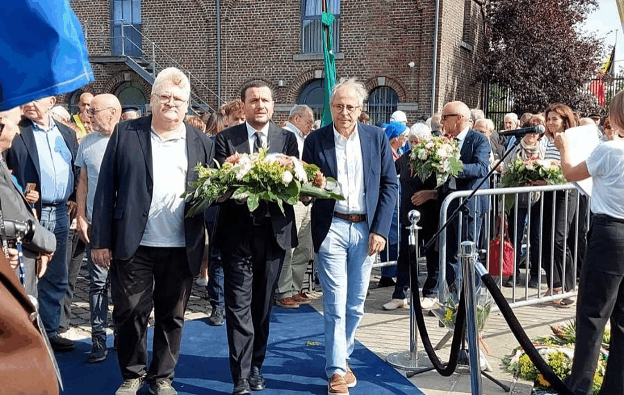 Delegazione del PD partecipa a Marcinelle alla Cerimonia di Commemorazione dei minatori italiani caduti