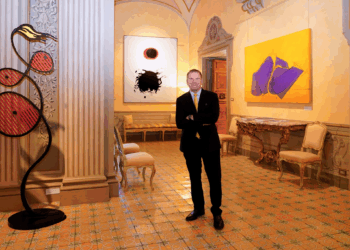 L’Ambasciatore USA Tilman J. Fertitta presenta collezione d’arte americana nella Residenza di Villa Taverna
