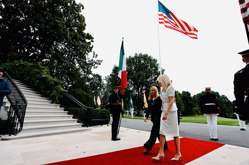 Il Presidente Meloni a Washington per il Vertice Trump-Zelensky e con i Leader europei