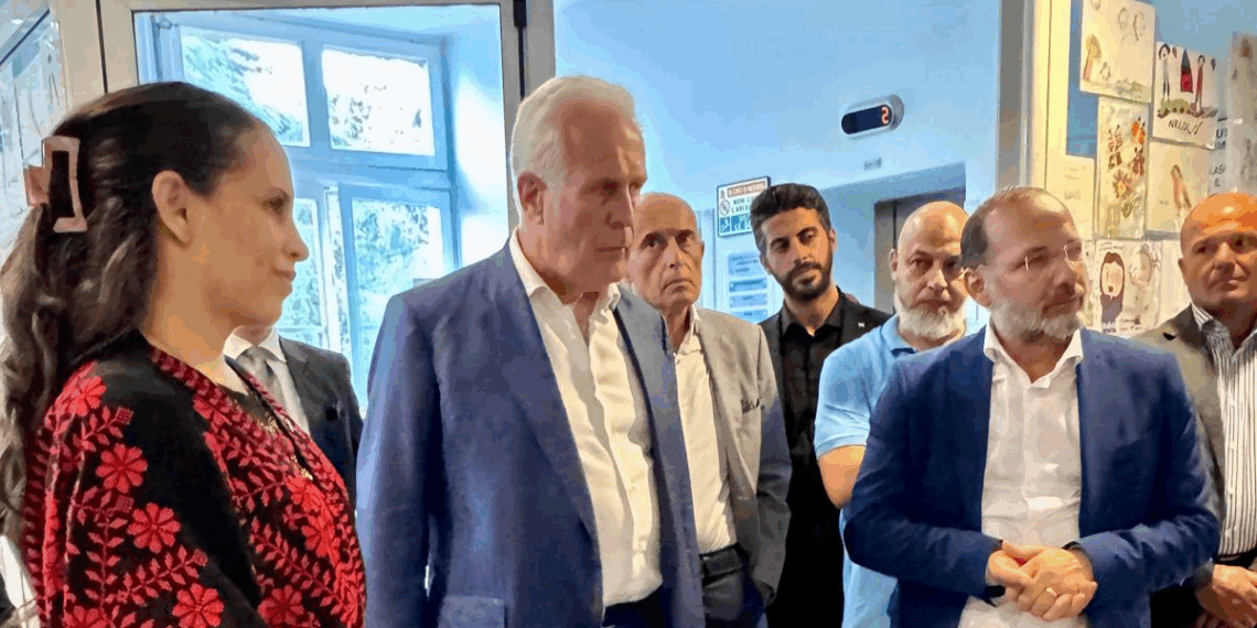 Ospedale Meyer, Giani con Ambasciatrice Abuamara visita i bimbi palestinesi